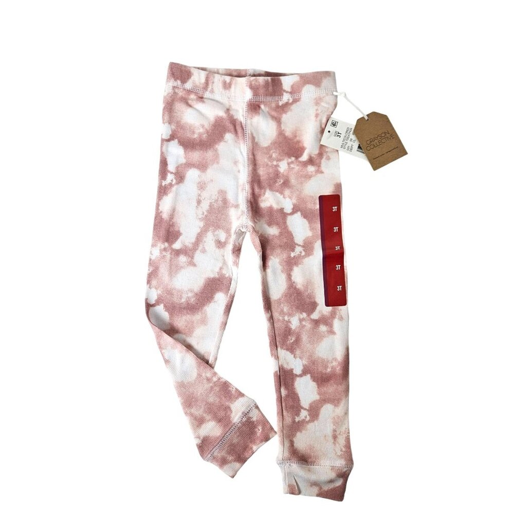 Grayson Collective Girls Tie-Dye Leggings Size 3T Casual Play Comfortable